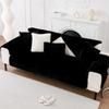 Solid Color Sofa Covers for Living Room Anti-Slip Dustproof Sofa Covers Universal Washable Sofas Plush Sofa Cushion Mat