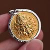Necklaces for Men and Women with Yellow Packets to Attract Wealth and Transfer Pendants