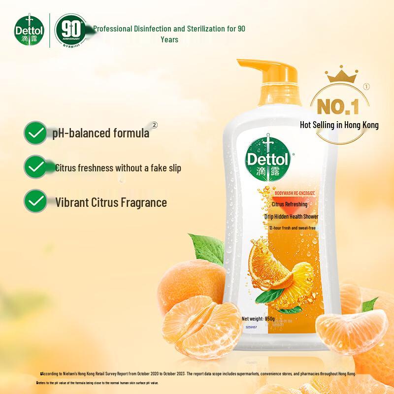 Dettol Citrus Cool Shower Gel