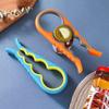 1 Bottle Opener Screw Cap Opener Multi-functional 4-in-1 Can Opener Can Clamp Lid Opener Jar Opener Bottle Cap Opener 6