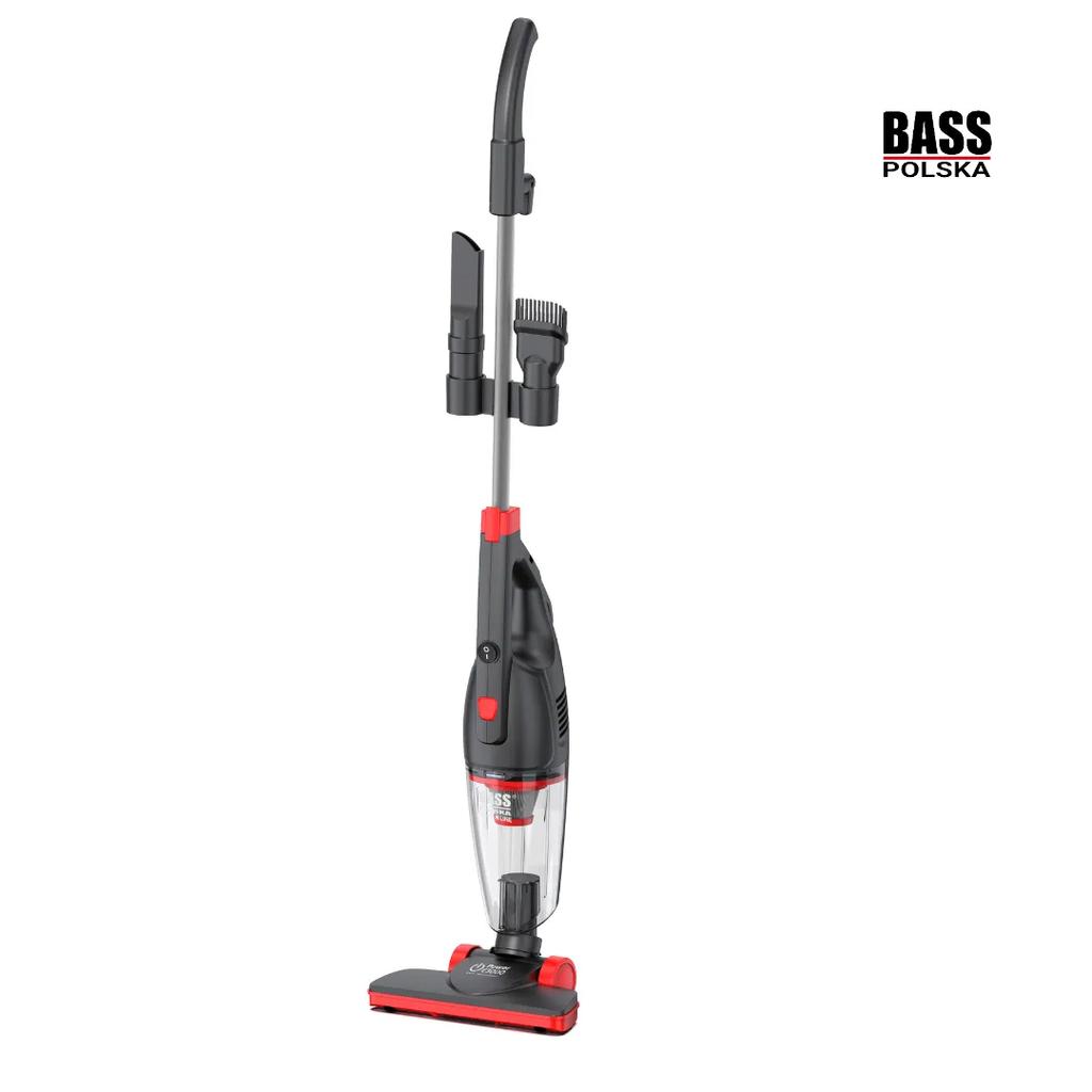 Bagless Stick Vacuum Cleaner with LED Light Bass Polska
