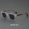 Retro TR90 Fashion Round Sunglasses Luxury Design Glasses Frame Men Fashion Shades Polygon Women High Quality Travel Eyewear