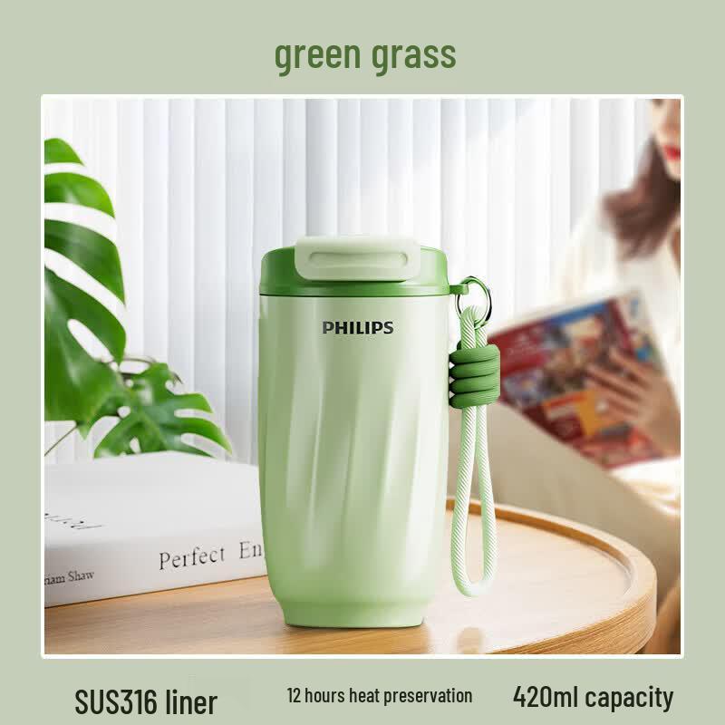 Philips 316L SS 420ml Insulated Travel Mug