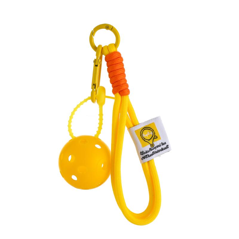 Pickleball Bag Tag Keyring Portable Pickball Pendant For Party Hoilday Handbag Birthday Gift Car Keychain Accessories