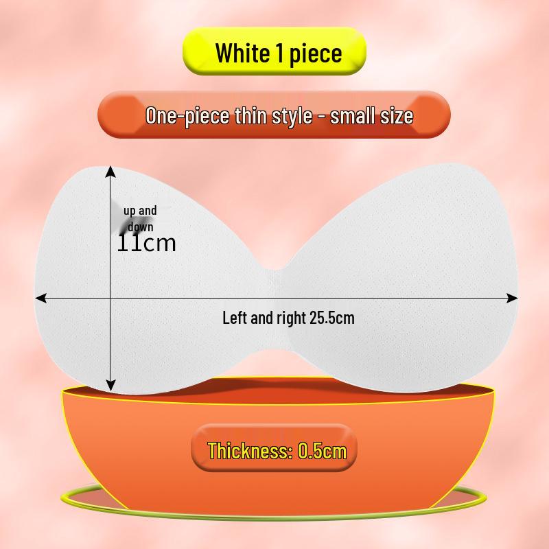 Seamless One-Piece Ultra-Thin Push-Up Sports Bra Pad Replacement