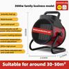 Small Portable Industrial Heater Household High Power Warm Air Blower Bathroom Quick Heating Desktop Hot Air Fan