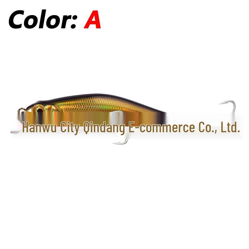 Suspended Slow-Sinking 9cm/9g Minnow Lure with Magnetic Long-Cast System Bio-Mimetic Hard Bait