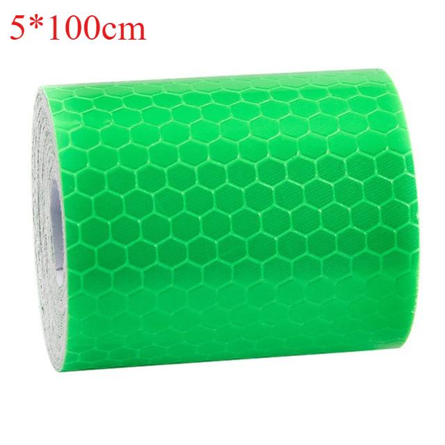 

5cm*100/300cm Car Reflective Tape Auto Green-100cm