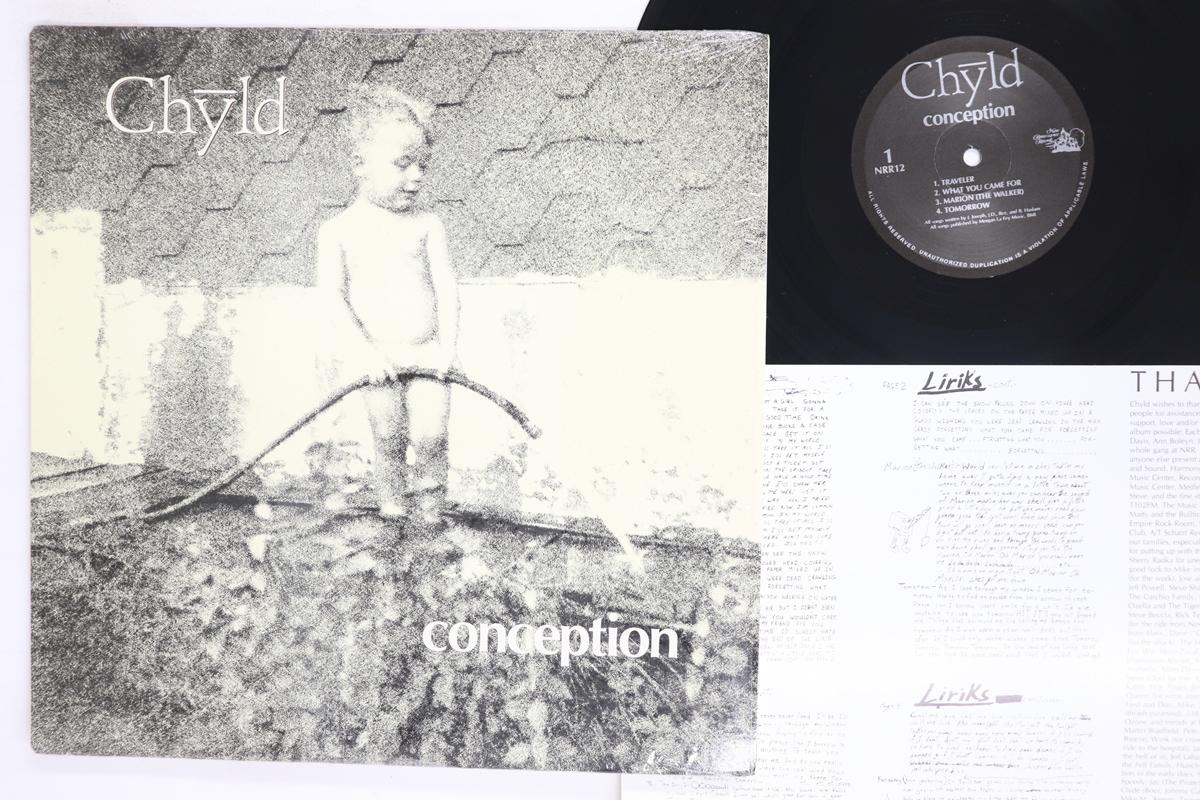 LP Record CHYLD  Conception NRR12 NEW RENAISSANC 1988 US Rock Used