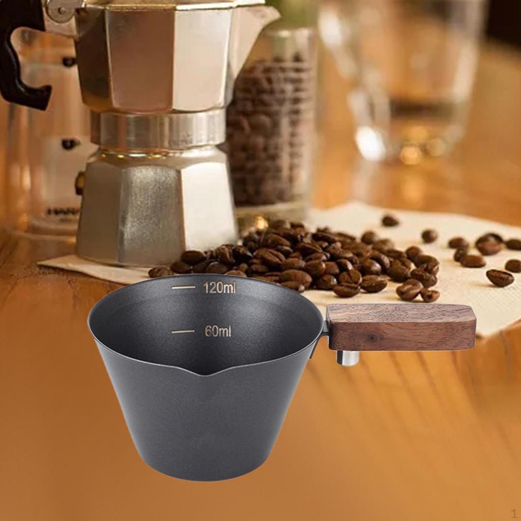 Espresso Cup with Handle Coffee Measuring Jug Portable Pouring