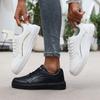 Calzados Mujeres Thick Soled White Sneakers Comfortable Tennis Shoes Size 36 44 Campus Student Shoes New Blanc Shoes 2025