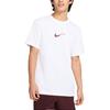 Dri-Fit UV Logo Round Neck Sweat-Wicking Quick-Dry Fashionable Versatile Short Sleeve T-Shirt Men Tops White HV4882100