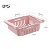 Decorations Home Retractable Kitchen Fridge Slide Under Shelf Drawer Box Rack Holder