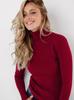 Women's High-Neck Knitted Pullover / Base Layer