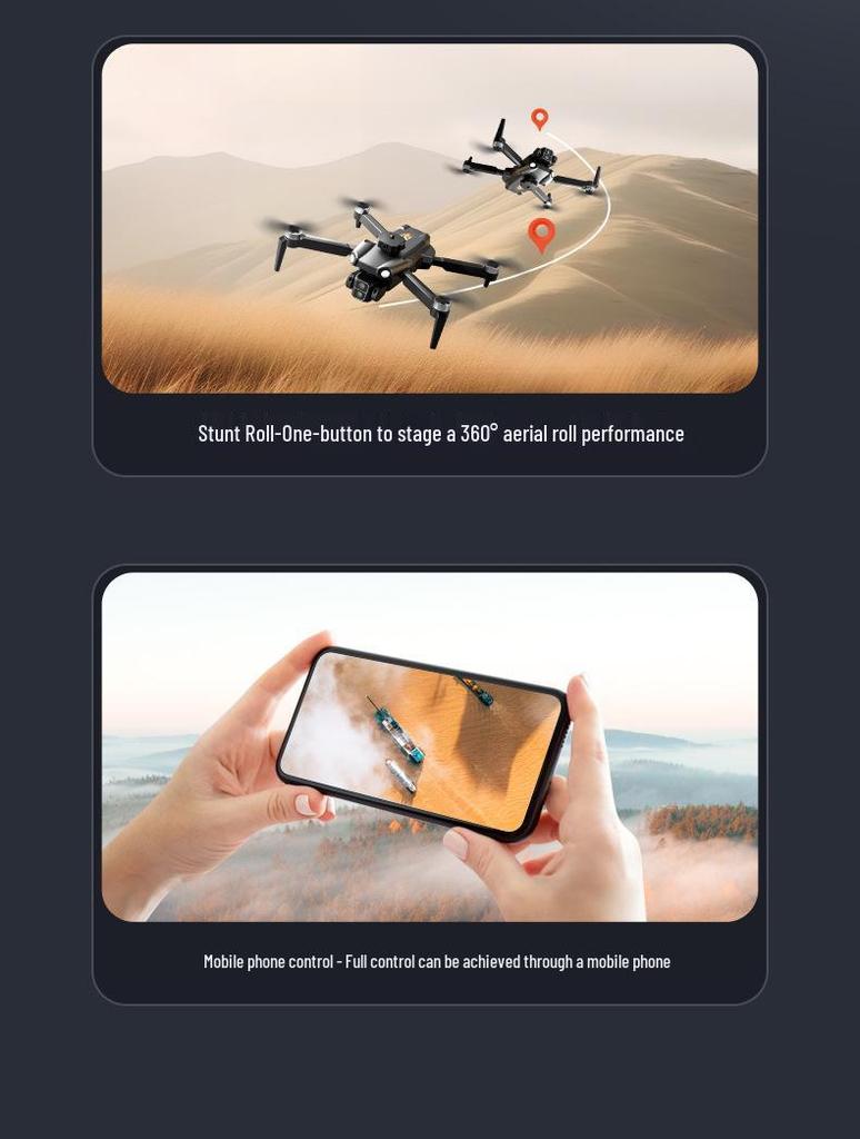 Drone S119 HD Brushless Optical Flow Remote Control Aerial Photography Toy
