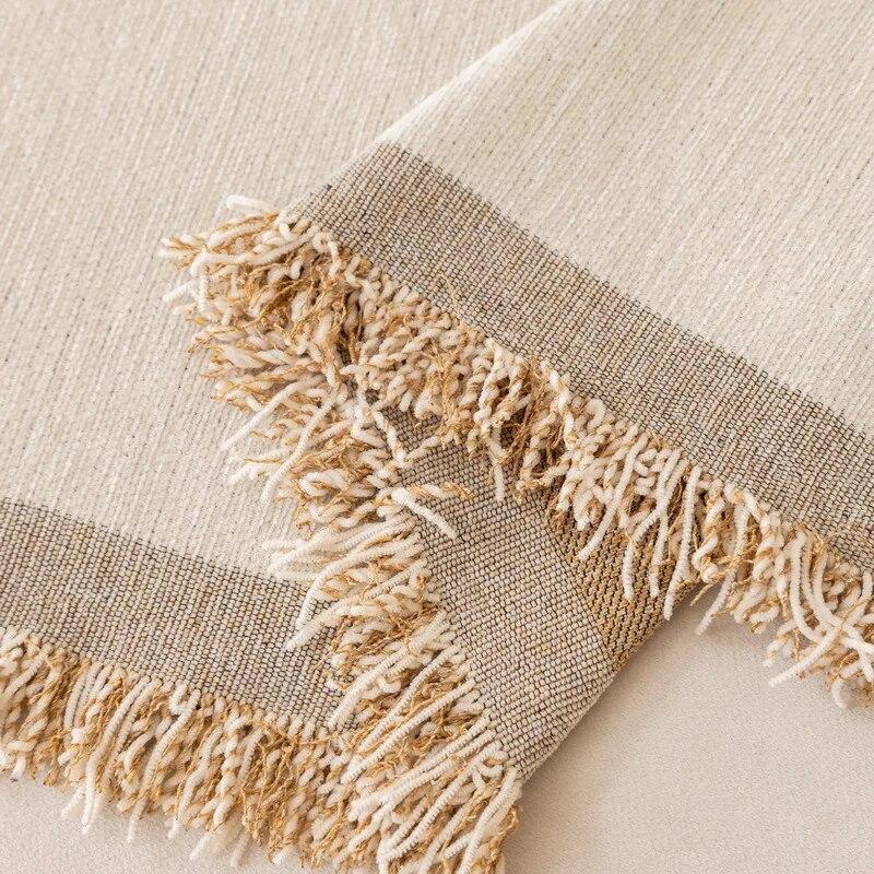 Advanced Sense Sofa Towel Chenille Arch Shape Universal Sofa Throw Corner Couch Towel One Piece All Inclusive Cover Cloth Towel