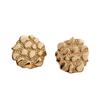 Vintage Gold Geometric Earrings Women Irregular Earrings Alloy Texture Perfect for Daily Wear and Special Occasions