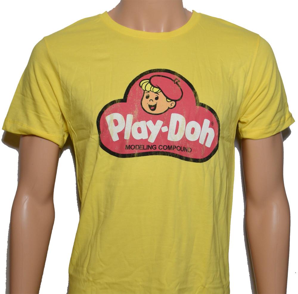 

Play-Doh Retro Logo Brand New Officially Licensed Shirt Unisex T-Shirt XXXL