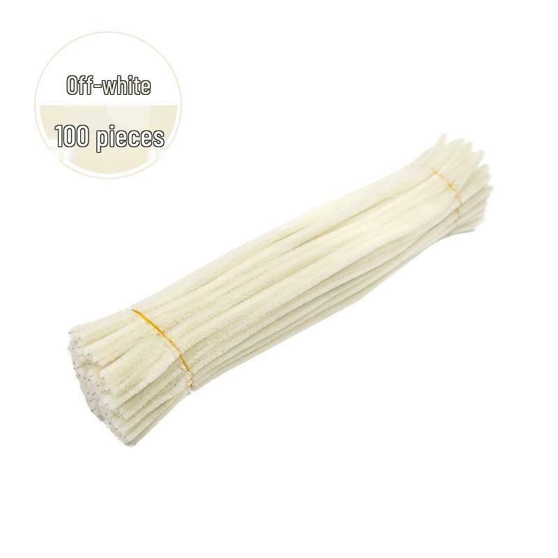 Youyou Tiger Twist Stick Handmade Super Soft Chenille Stems Educational Craft Materials for Macarons