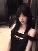 Pure Desire One-Shoulder Black Rivet Dress - Slimming Bodycon Style for Women