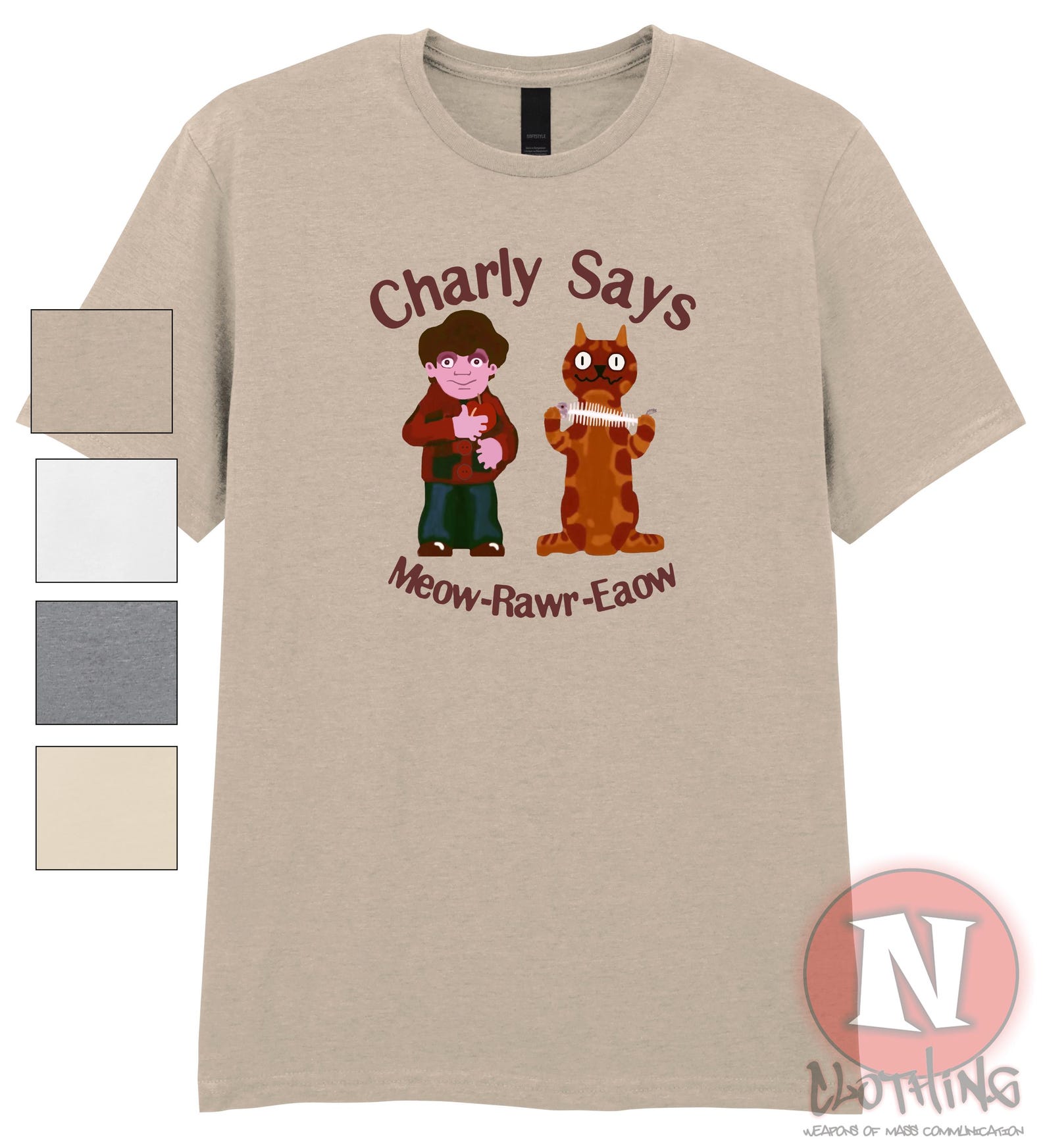 Charly Says T-Shirt old school rave Prodigy 90 s 3XL