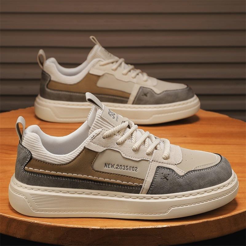 Herrenschuhe 2025 Frühling und Herbst neuer Trend leichte Sportliche Amerikanische High Street Campus Board Schuhe