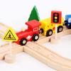 Thomas Magnetic Electric Train: Wooden Track Locomotive Educational Toy for Kids