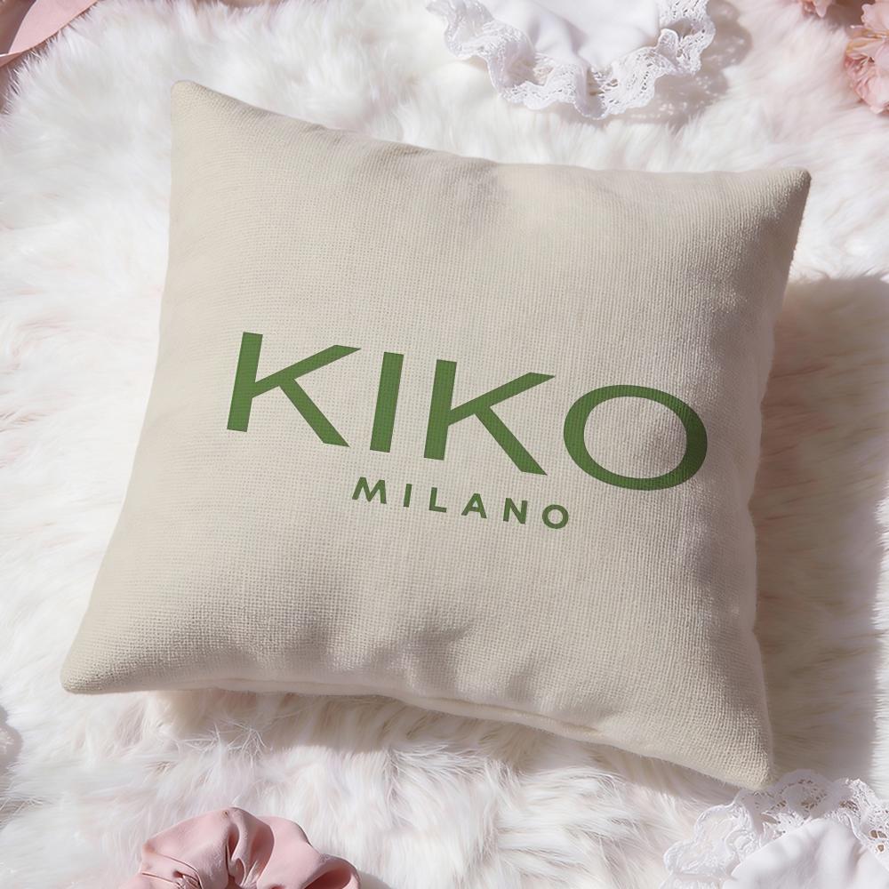 Beauty Lipstick K-kiko Cushion Cover Premium Comfort Reversible Pillow Cove -Two in One Design for Any Room & Car Interior