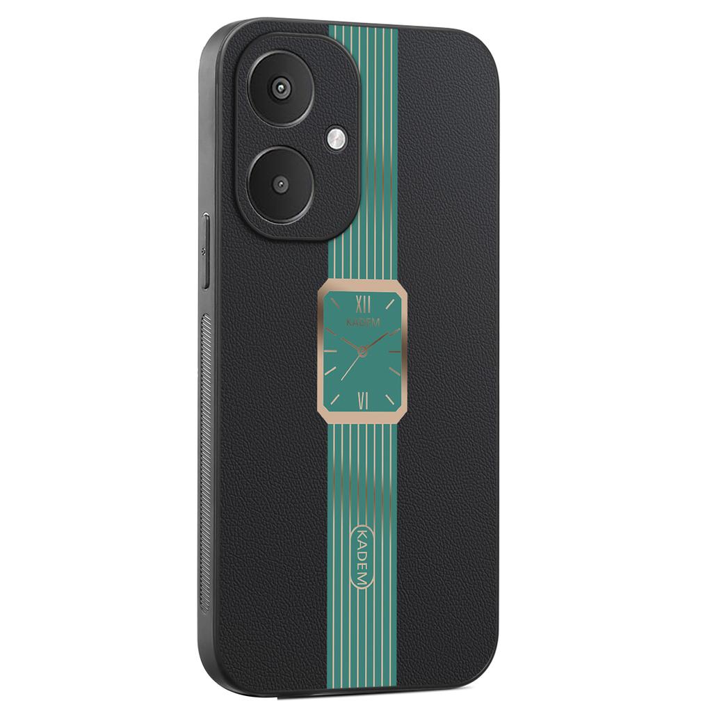 Case For Xiaomi Redmi 13C 5G/13R 5G/Poco M6 5G Leather+TPU+Acrylic Anti-Scratch Phone Cover