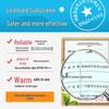 Dede Weifu Clear Watery SPF50+ Sunscreen - High Protection, Non-Greasy, Long-Lasting.