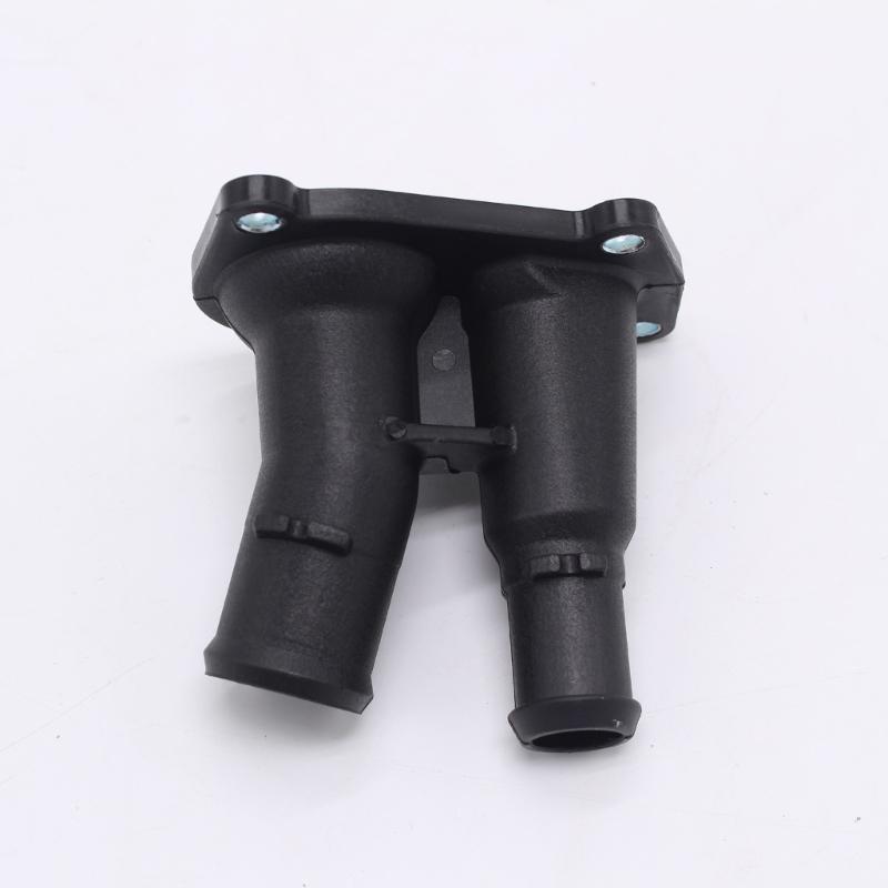 Long Lasting Coolant Flange Thermostat Water Pipe Maintenance For 1493599 Enhances Performances Efficient Engine Cooling