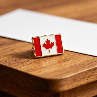Spilla da bavero a tema Canada alla moda, distintivo a forma di foglia d'acero, decorazione per abbigliamento da ufficio, per abbigliamento professionale e moda casual