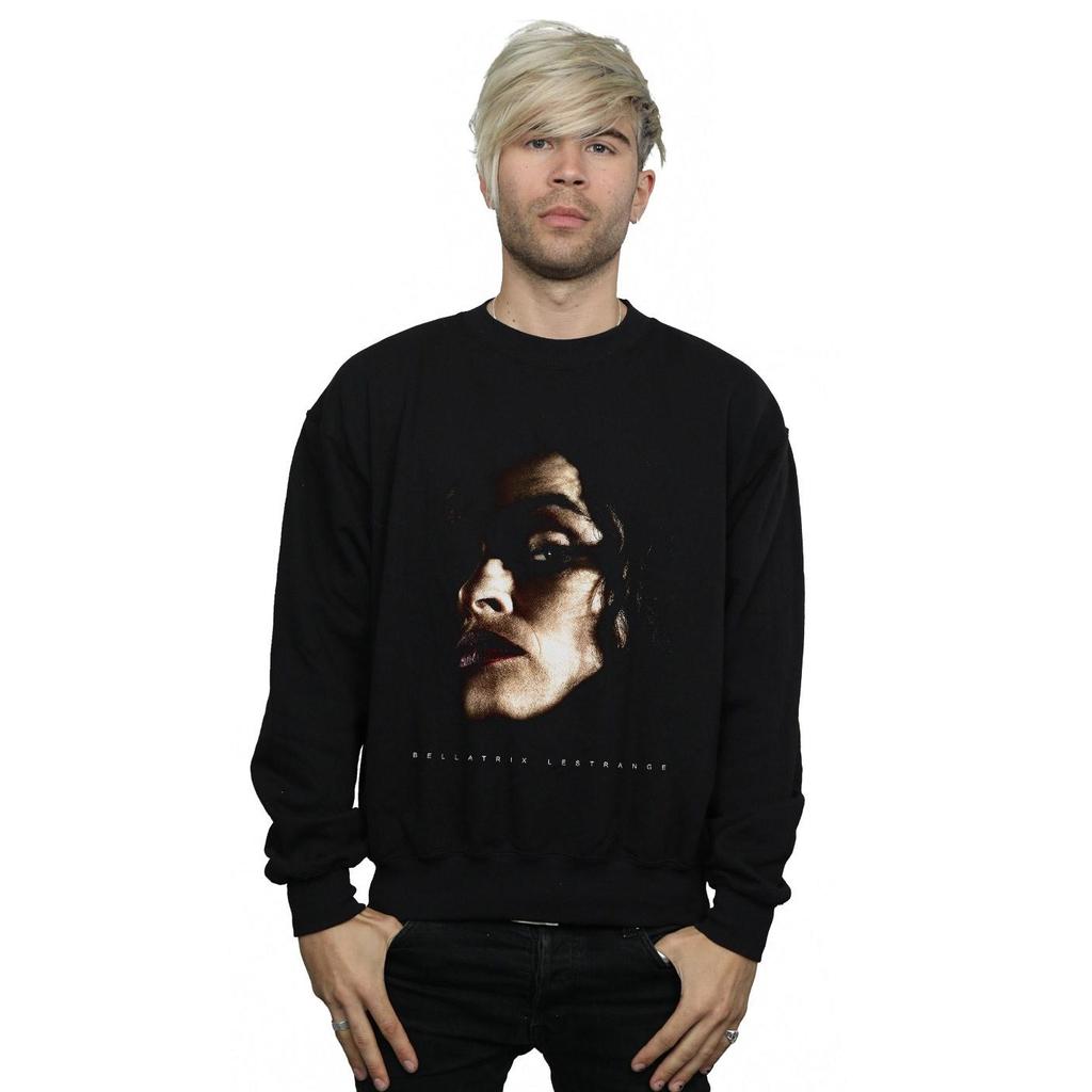 Harry Potter Mens Bellatrix Lestrange Portrait Sweatshirt