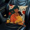 Love Mother Kids Flower Art Pillow Case For Car Sofa Decorative Home Double-sided Print Plush Square Throw Pillow Cushion Cover