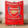 Arsenal Blanket Comfortable Perfect for Livingroom Chair Office Four Seasons Multipurpose Modern Suitable for Gifting Relatives and Friends