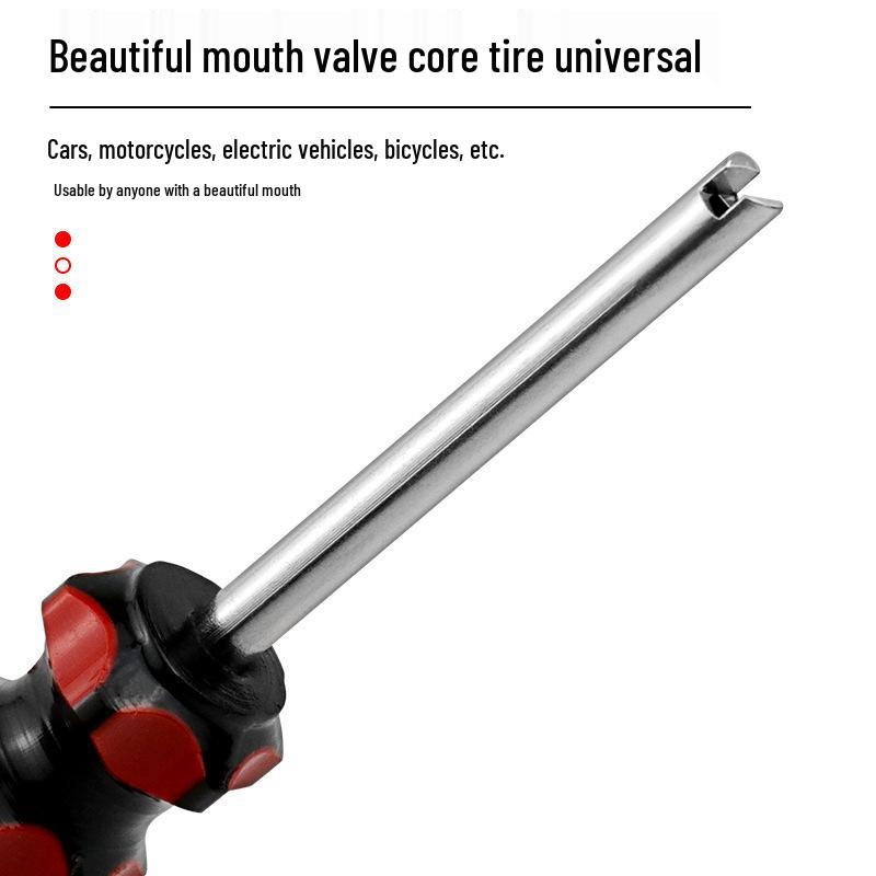Tire Valve Core Installation Tool & Wrench for Cars