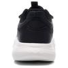 Anta Textile, Artificial Leather Slip Resistant Abrasion Resistant Low top Casual Shoes Men's Black Gray 112418814-2