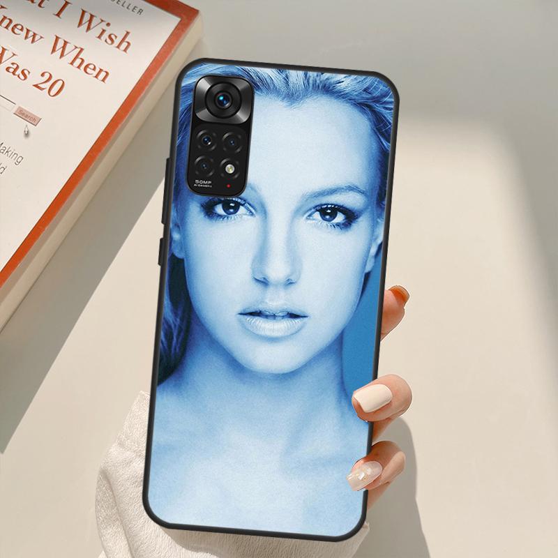 Britney Spears Case For Xiaomi Redmi Note 10 8 9 11 Pro 8T 9S 10S 11S Redmi 10C 9C 9A 9T K50 K40 Gaming