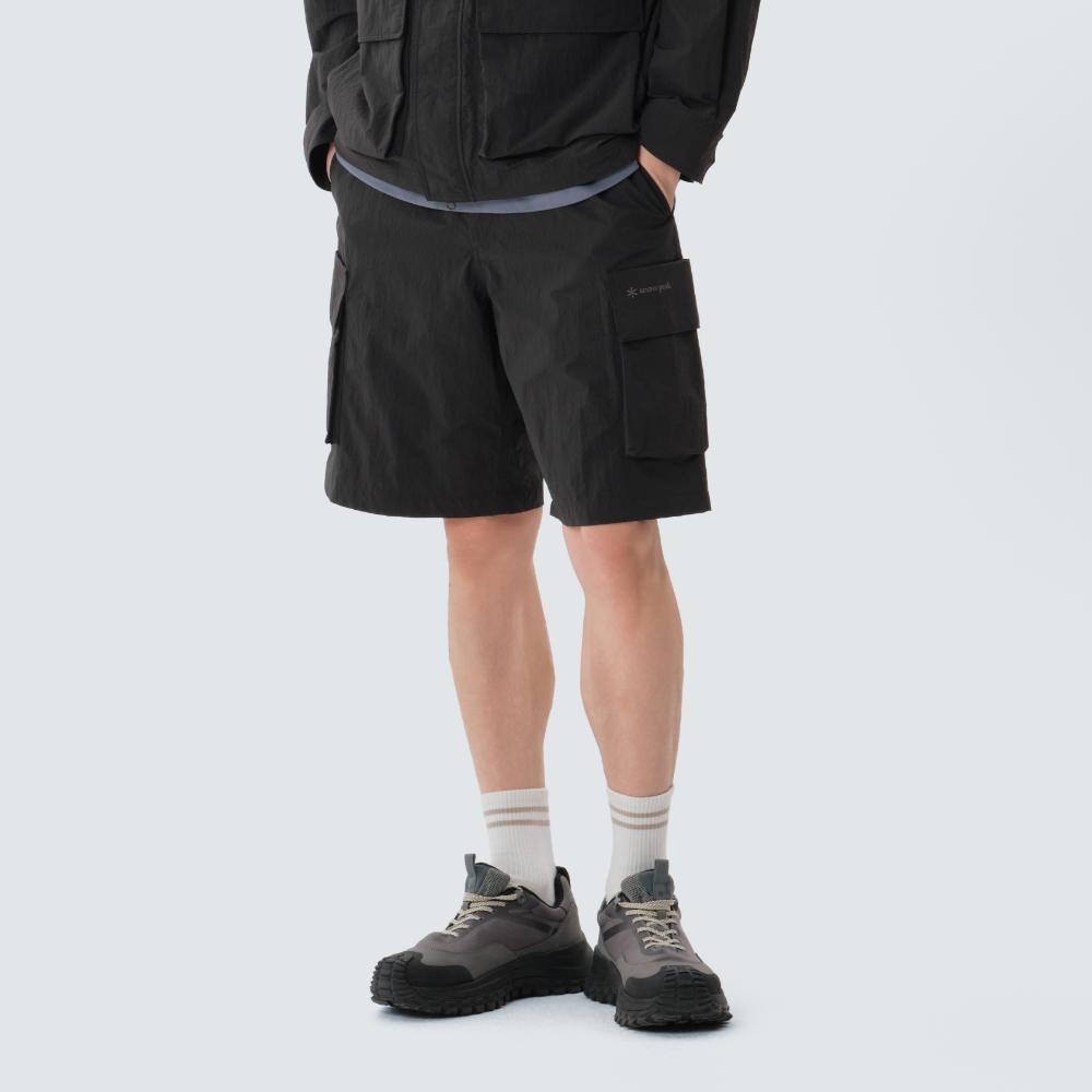 [Snowpeak] Papery Cargo Shorts Dark Charcoal (S25ZMLHP54) 85