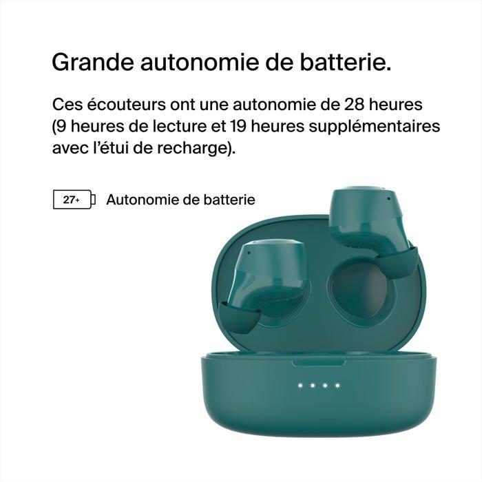 Bezdrátová sluchátka - BELKIN - SOUNDFORM BOLT - Bluetooth 5.2 - 28h výdrž - Teal