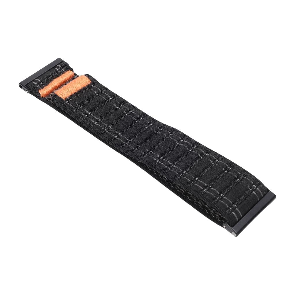 24mm Nylon Watch Band Fit for Coros Smartwatch Replacement Watch Strp for Outdoor Sports