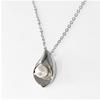 Used Unused grade TASAKI Tasaki Koya pearl necklace SILVER drop drop silver pearl pendant Tasaki pearl accessories