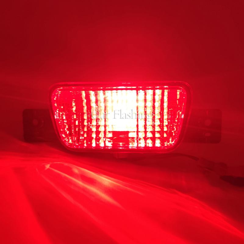 Rear Bumper Light For Mitsubishi Pajero Shogun v97 2007 2008 2009 2010 2011 2012 2013 2014 2015 Spare Tire Lights Tail Fog Lamp