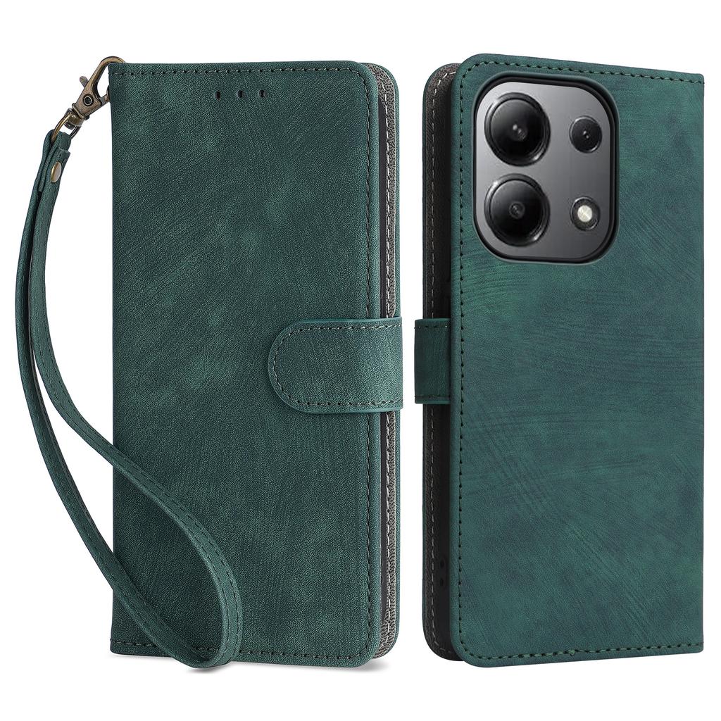 For Xiaomi Redmi Note 13 4G Wallet Leather Case Phone Cover RFID Blocking Protection