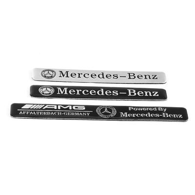 Aluminum Auto Body Trunk Badge Stickers For Mercedes Benz AMG A B Class W212 W213 W205 CLA GLB GLE GLK GLS Car Refit Accessories