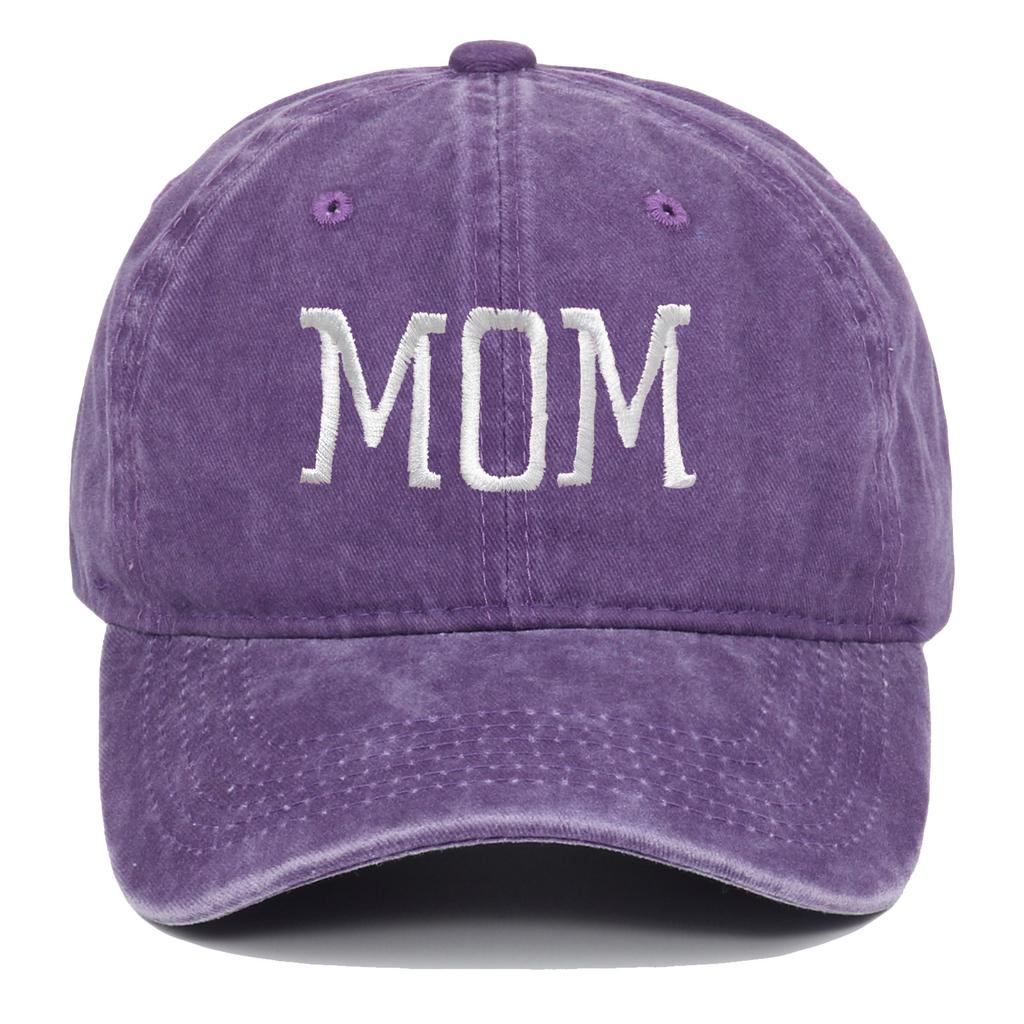 Mom and Dad Embroidered Baseball Hat Retro Sports Running Sunscreen Leisure Daily Versatile Travel Duck Tongue Hat