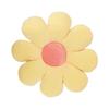 Plush Daisy Throw Pillow - Winter Lumbar Support Cushion for Sofa or Dormitory