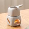 Bruciatori di oli essenziali per aromaterapia efficienti Scioglitore per cioccolato Scalda burro Design in ceramica Arredi per atmosfere rilassanti