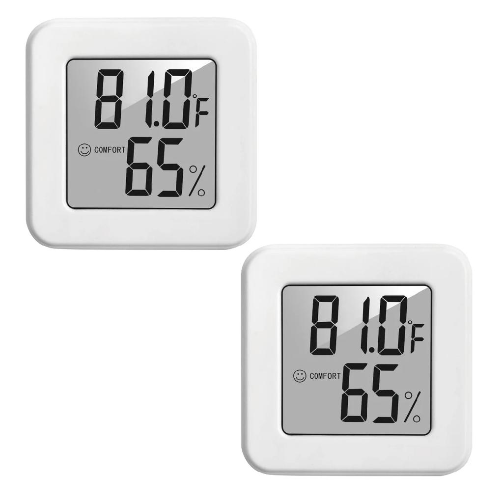 Digital Thermometer Hygrometer Indoor Room Temperature LCD Electronic Humidity Meter Sensor Gauge Weather Station For Home