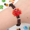 2-10pcs Animal Lampwork Beads Colorful Cartoon Crabs Shrimp Frog Fish Glass Loose Beads For DIY Jewelry Making Bracelet Keychain